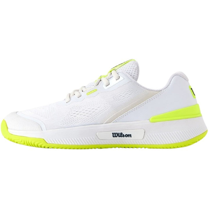 Zapatillas de Padel Wilson Intrigue Pro OZ Blanco Amarillo Mujer