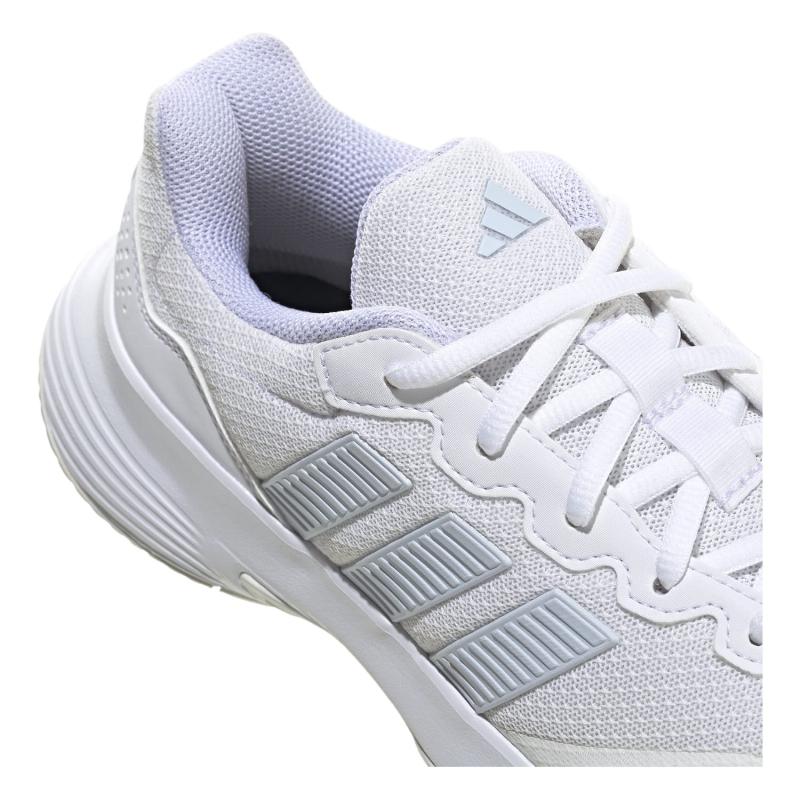 Zapatillas de Padel Adidas GameCourt 2 Blanco Azul Celeste Mujer