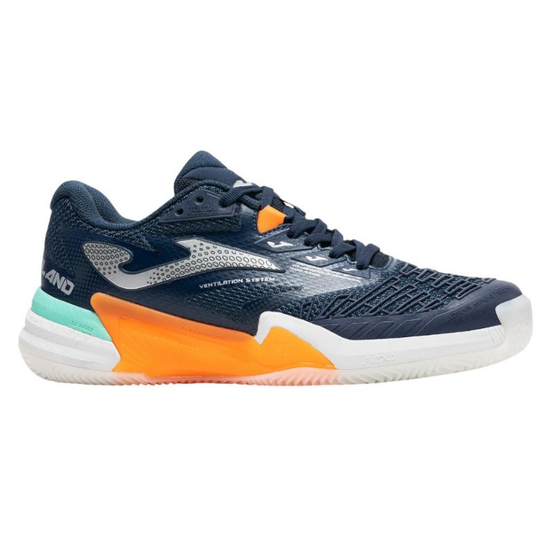 Zapatillas de Pádel de Pádel Joma Roland 2603 Marino Naranja