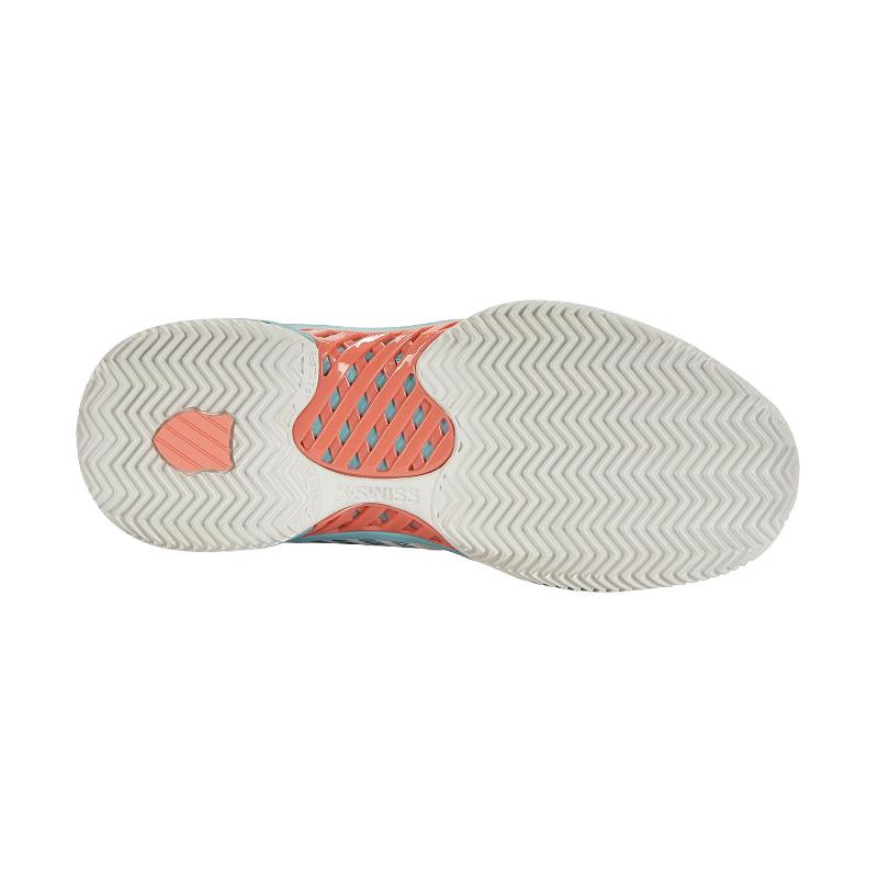 Zapatillas de Pádel de Pádel Kswiss Express Light 3 HB Blanco Turquesa Mujer
