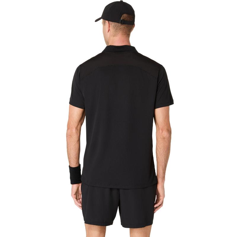 Polo Asics Court Negro
