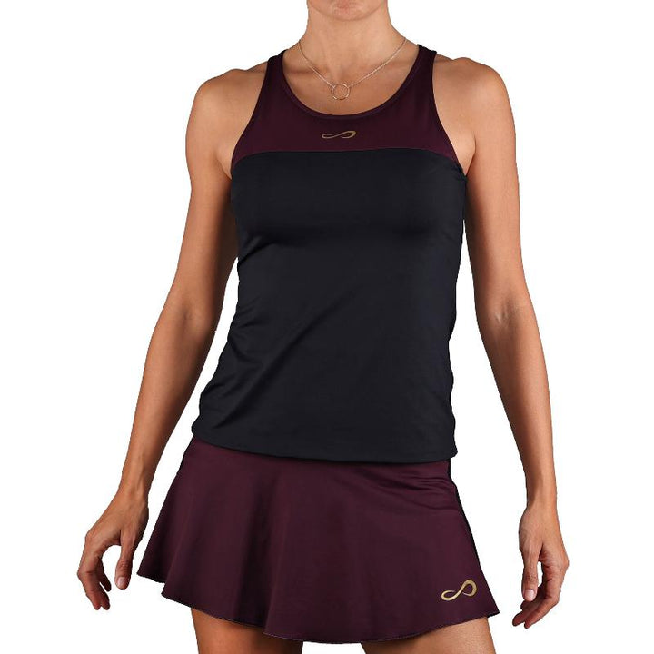 Camiseta Endless Lux Ribbon Negro Purpura