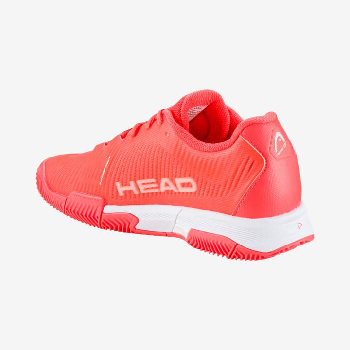 Zapatillas de Pádel de Pádel Head Revolt Pro 4.0 Clay Coral Blanco Mujer