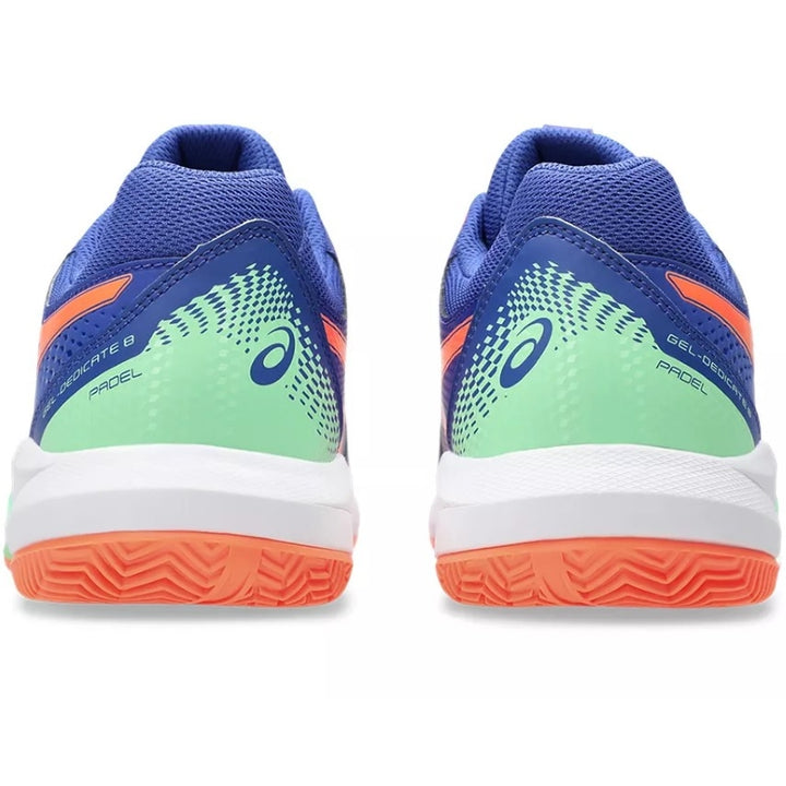 Zapatillas de Padel Asics Gel Dedicate 8 Padel Azul Cobalto Coral