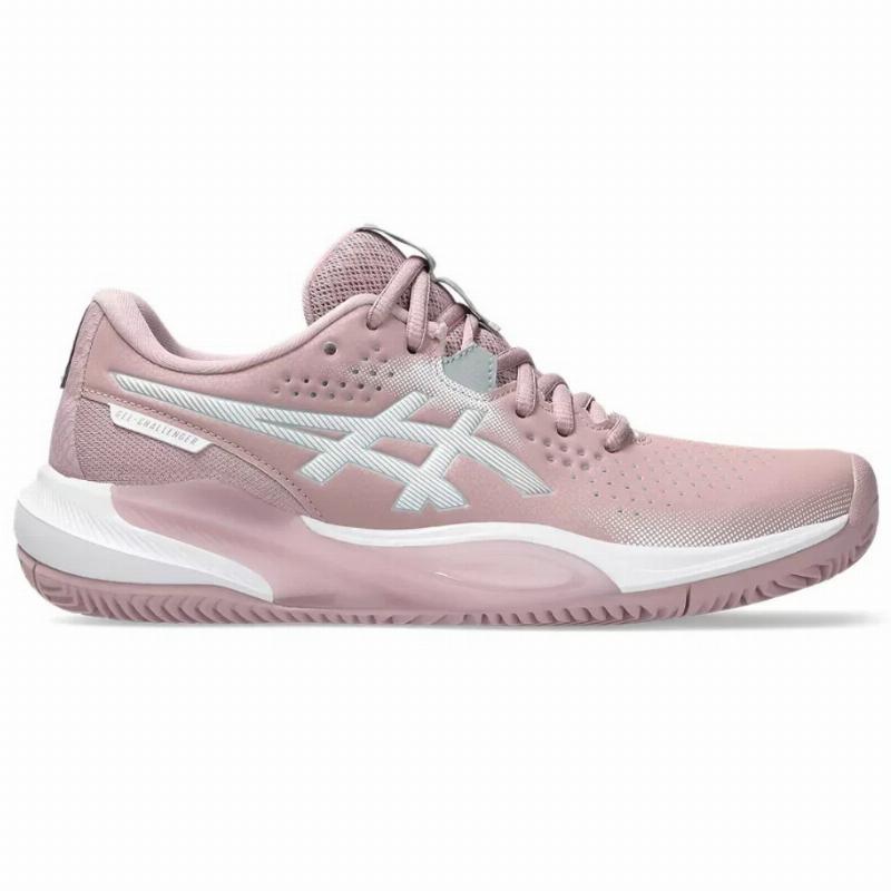 Zapatillas de Padel Asics Gel Challenger 15 Clay Rosa Gris Mujer