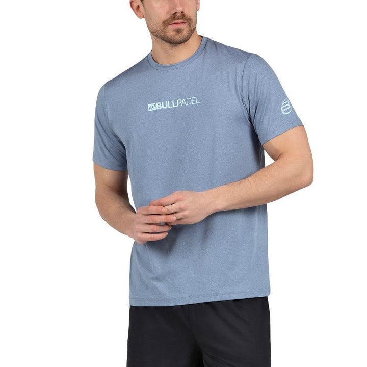 Camiseta Bullpadel Coledil Azul Sombra Vigore