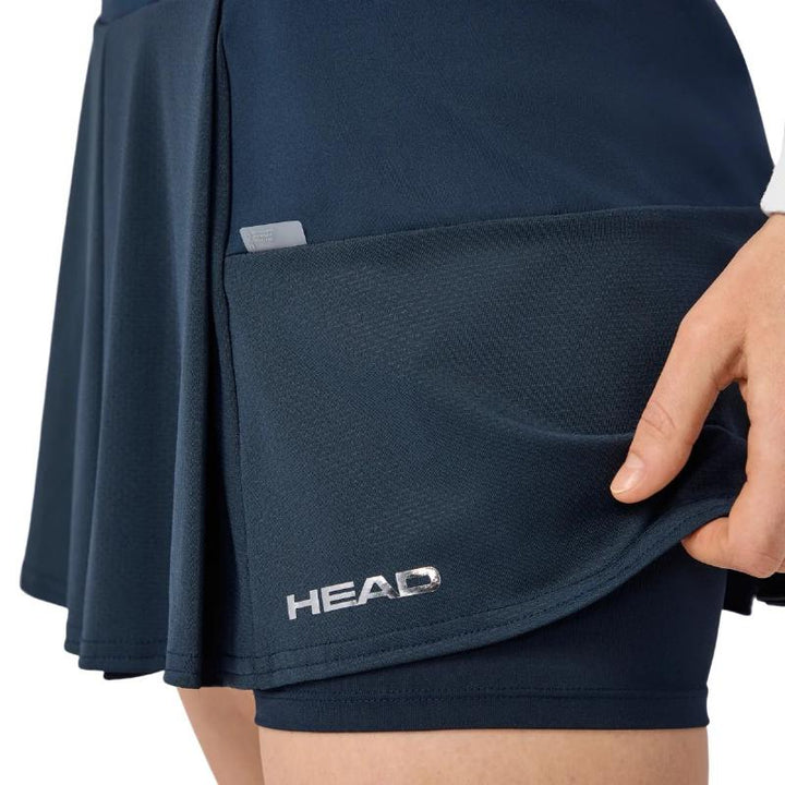 Falda Head Performance Azul Marino Plata