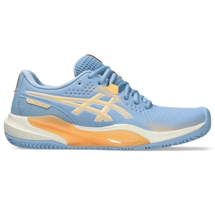 Zapatillas de Padel Asics Gel Challenger 15 Padel Azul Stone Naranja Mujer