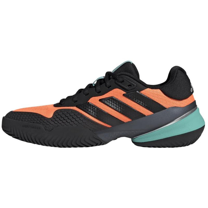 Zapatillas de Padel Adidas Barricade 14 Naranja Negro Aqua