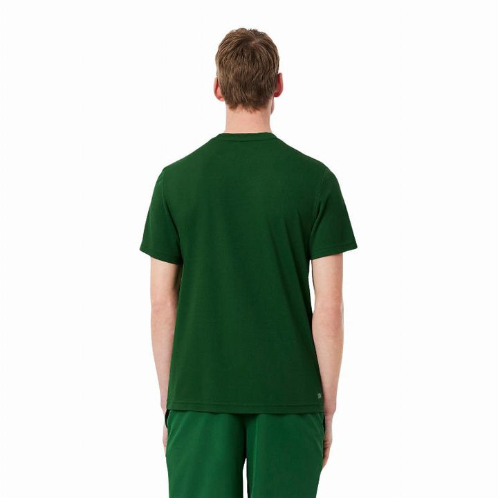 Camiseta Lacoste Novak Djokovic Verde Azul Marino