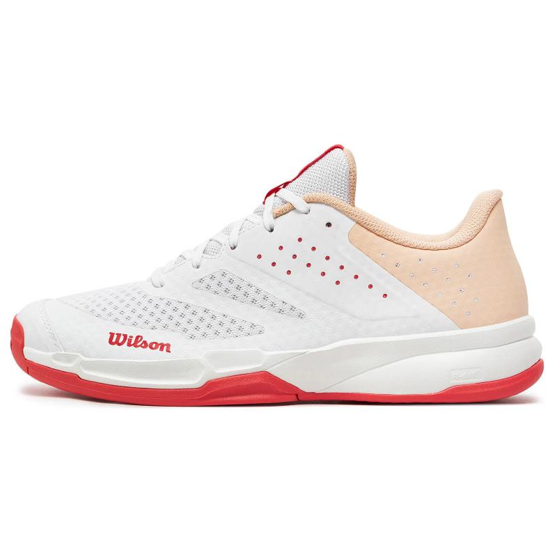 Zapatillas de Pádel de Pádel Wilson Kaos Stroke 2.0 Blanco Coral Mujer