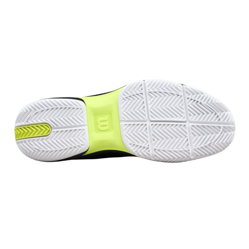 Zapatillas de Padel Wilson Rush Lite 5 Clay Negro Blanco