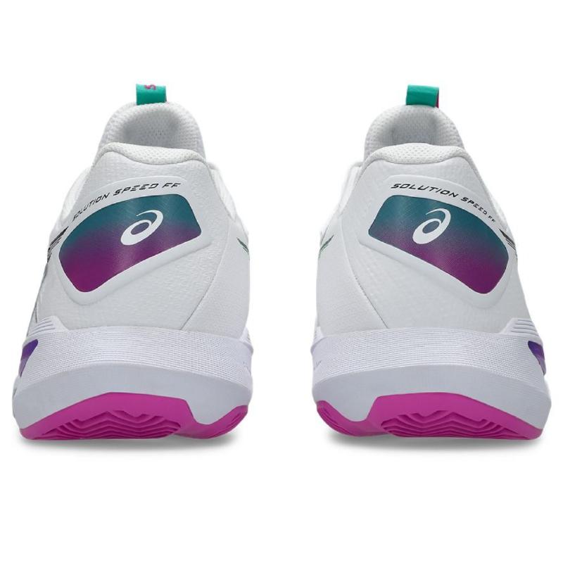 Zapatillas de Padel Asics Solution Speed FF 4 Clay Blanco Rosa