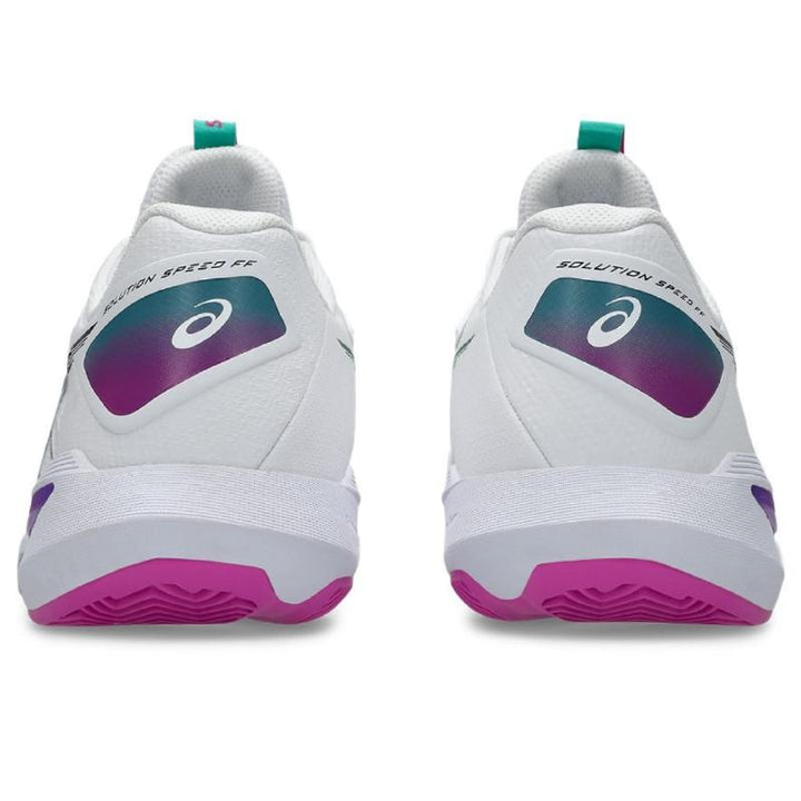 Zapatillas de Padel Asics Solution Speed FF 4 Clay Blanco Rosa
