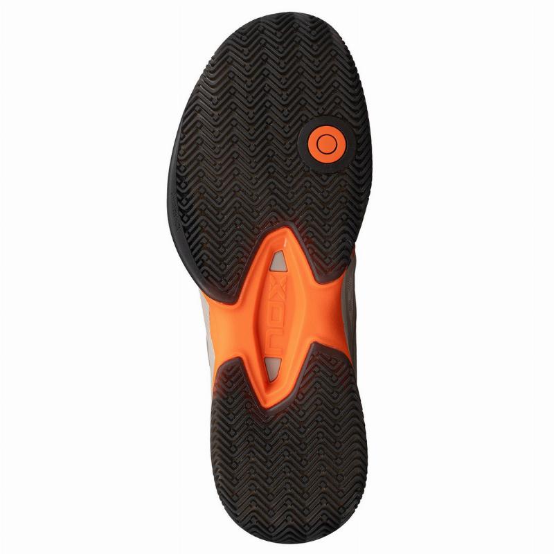 Zapatillas de Padel Nox AT10 LTD Gris Naranja