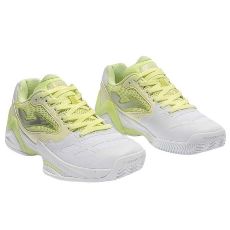 Zapatillas de Pádel de Pádel Joma Set 2611 Blanco Amarillo Mujer