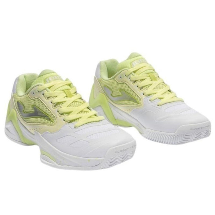 Zapatillas de Pádel de Pádel Joma Set 2611 Blanco Amarillo Mujer