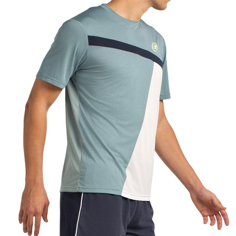 Camiseta Bullpadel Llega Verde Azulado Vigore