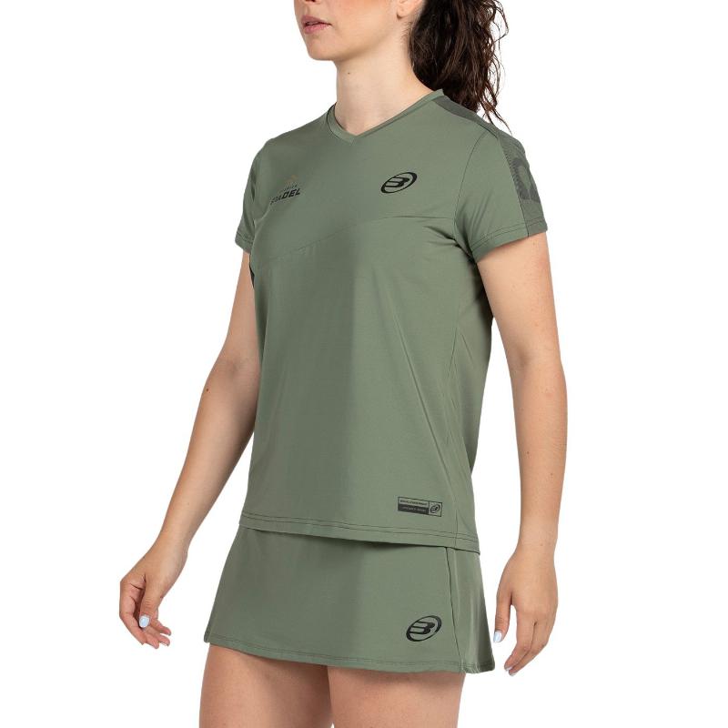 Camiseta Bullpadel Premier Padel Pampan Kaki