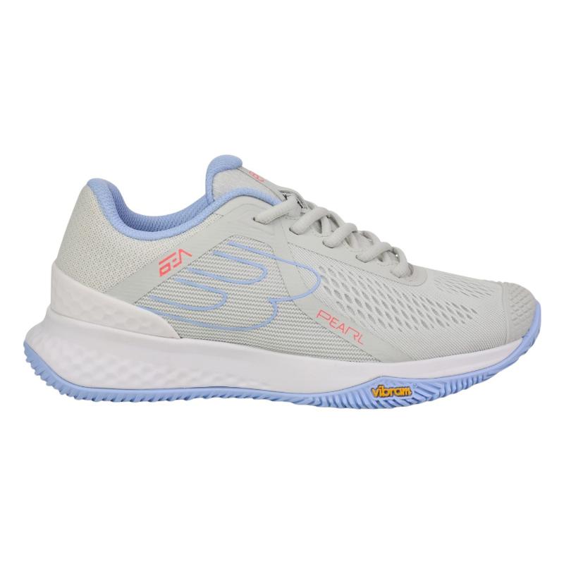 Zapatillas de Pádel de Pádel Bullpadel Bea Gonzalez Pearl Vibram 25I Gris Claro Mujer