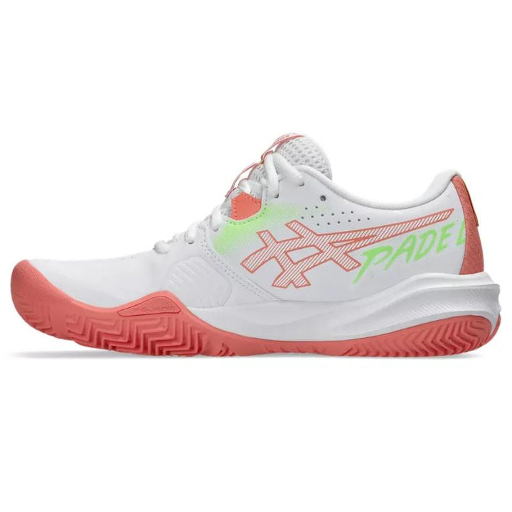 Zapatillas de Padel Asics Gel Challenger 15 Padel Blanco Guayaba Mujer