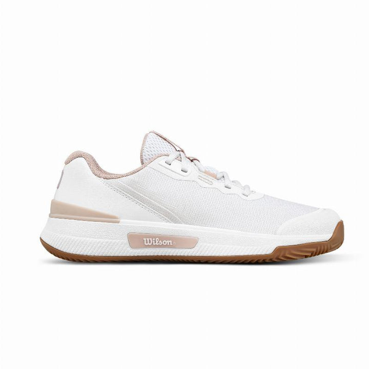 Zapatillas de Padel Wilson Intrigue Pro Clay Blanco Rosa Mujer