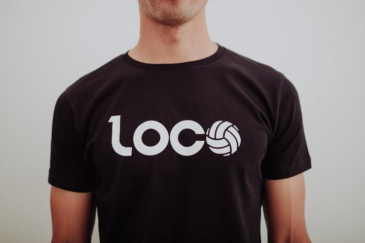 Camiseta Loco Esencia Negro Blanco