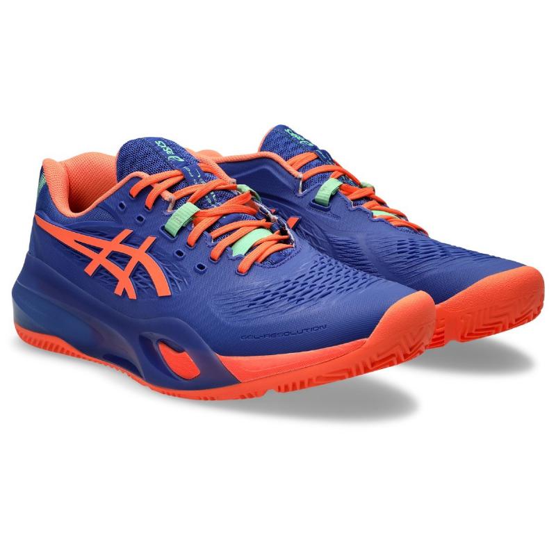Zapatillas de Padel Asics Gel Resolution X Padel Azul Cobalto Coral