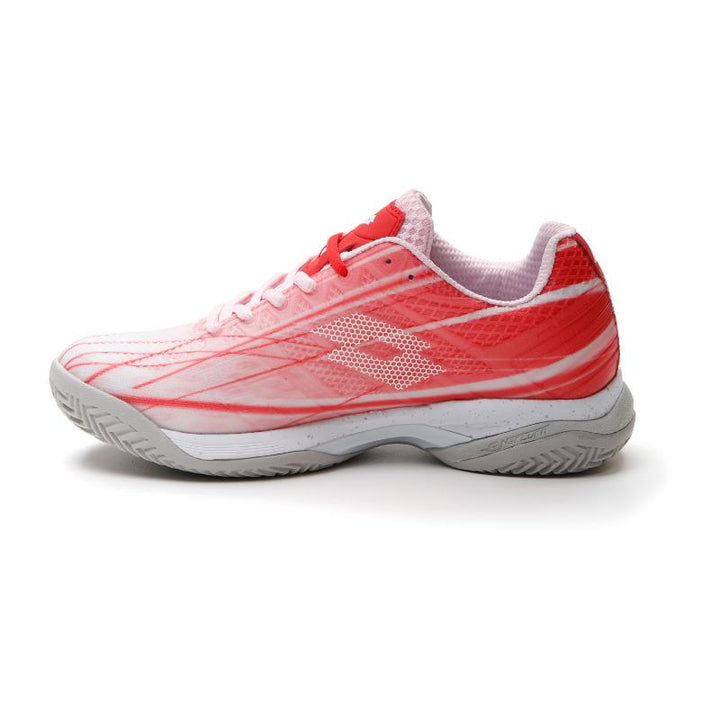 Zapatillas de Pádel de Pádel Lotto Mirage 300 Rojo Amapola Blanco Mujer