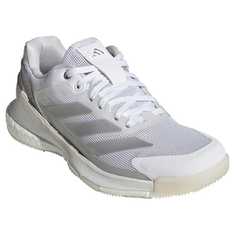 Zapatillas de Padel Adidas Crazyquick Boost Padel Blanco Gris Mujer