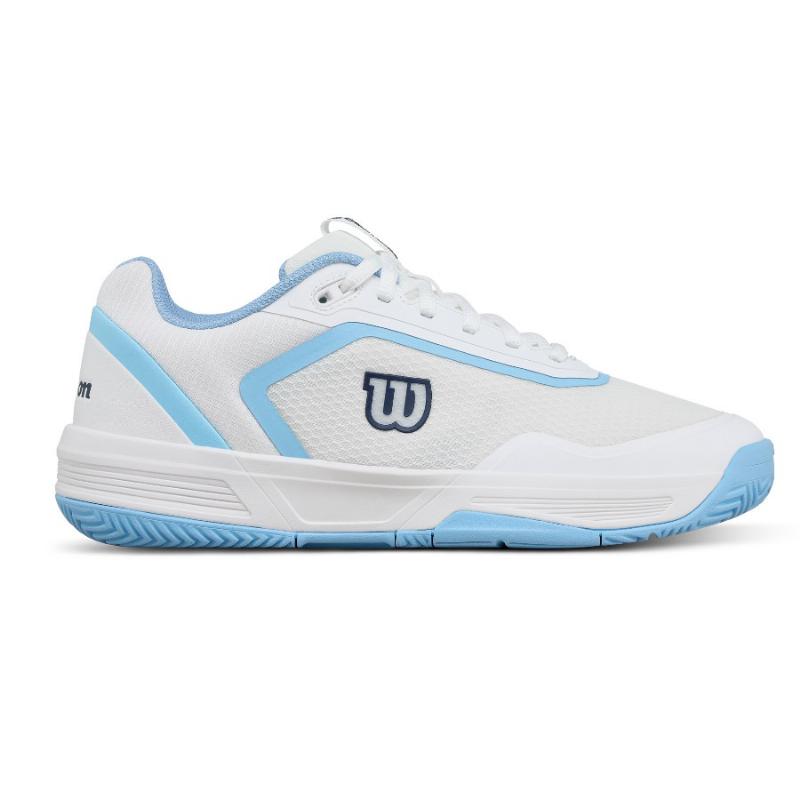 Zapatillas de Pádel de Pádel Wilson Courtglide Blanco Celeste Mujer
