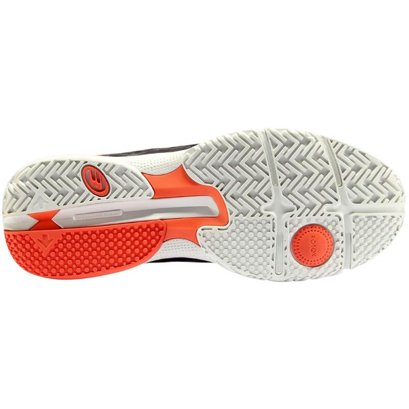 Zapatillas de Padel Bullpadel Flow 24I Gris Naranja Mujer