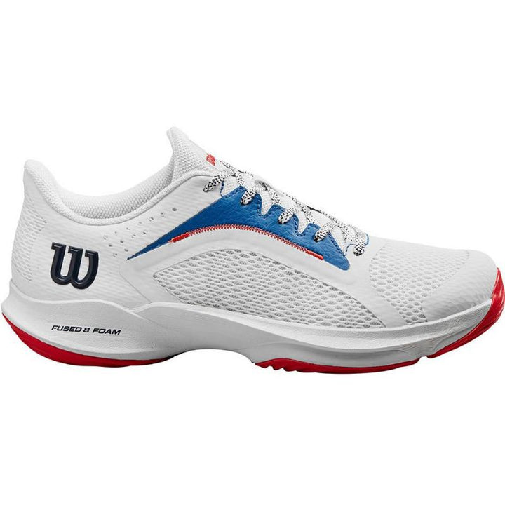 Zapatillas de Padel Wilson Hurakn 2.0 Blanco Azul Rojo