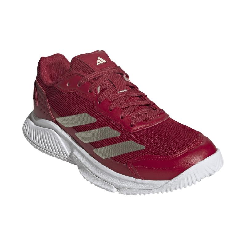 Zapatillas de Pádel de Pádel Adidas Courtquick Padel Rojo Mujer