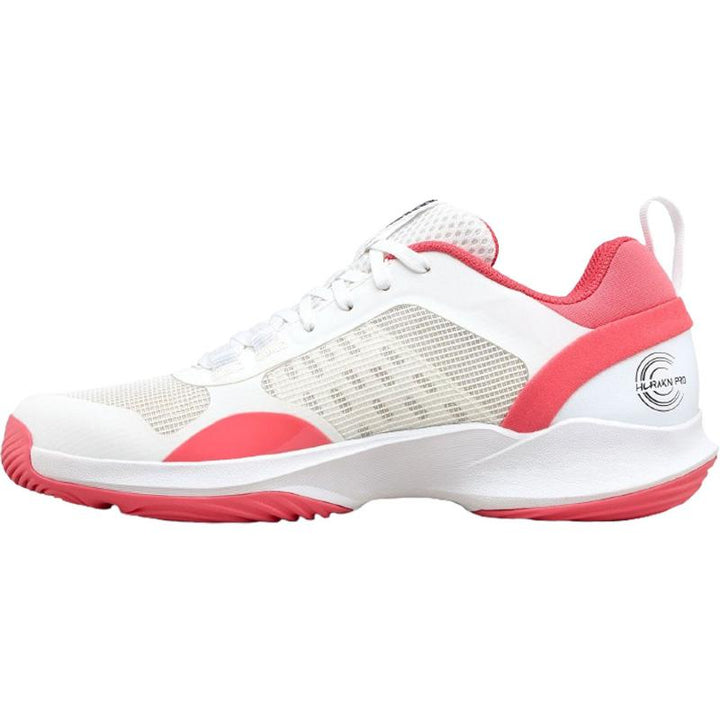 Zapatillas de Padel Wilson Hurakn Pro V2 Blanco Rosa Dubarry Mujer