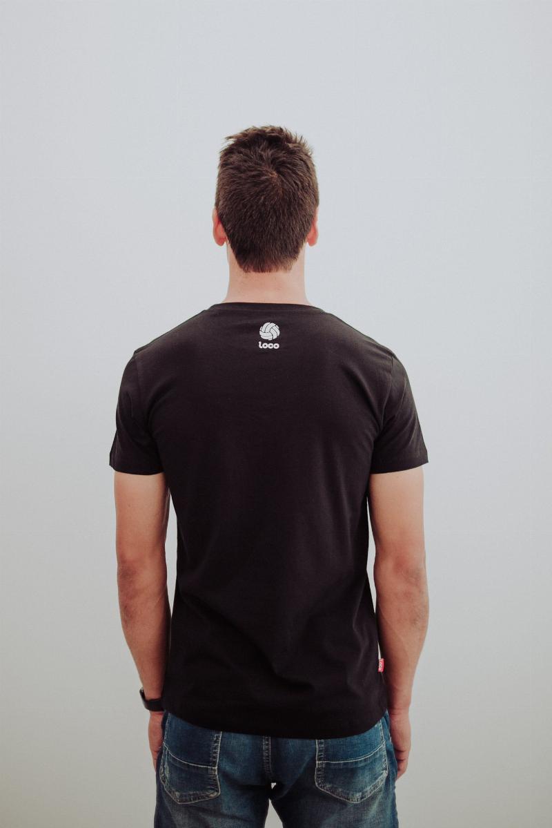 Camiseta Loco Esencia Negro Blanco
