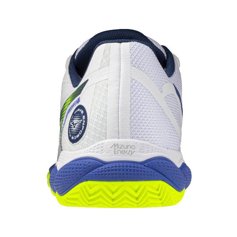 Zapatillas de Padel Mizuno Wave Enforce Court Clay Blanco Azul
