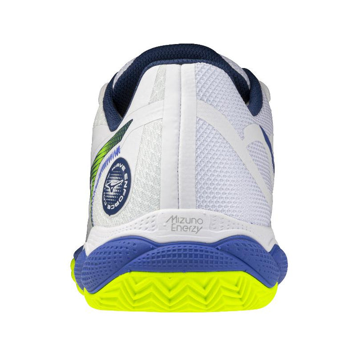 Zapatillas de Padel Mizuno Wave Enforce Court Clay Blanco Azul
