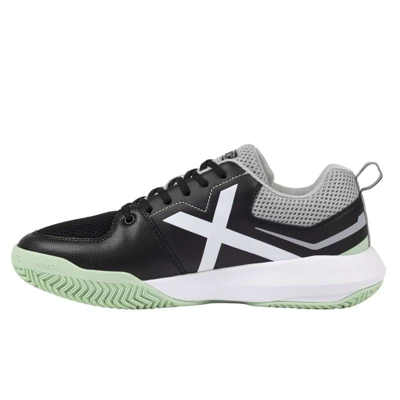 Zapatillas de Padel Munich Focus 05 Negro Gris Verde