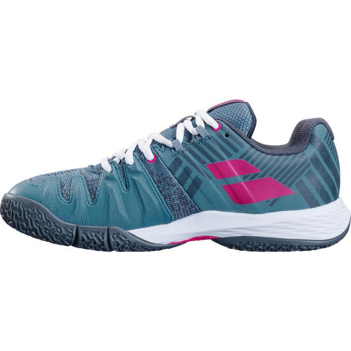 Zapatillas de Pádel de Pádel Babolat Sensa Azul Atlantico Blanco Mujer