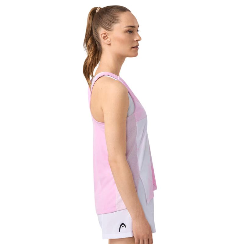Camiseta Head Spirit Lila Claro Print Mujer