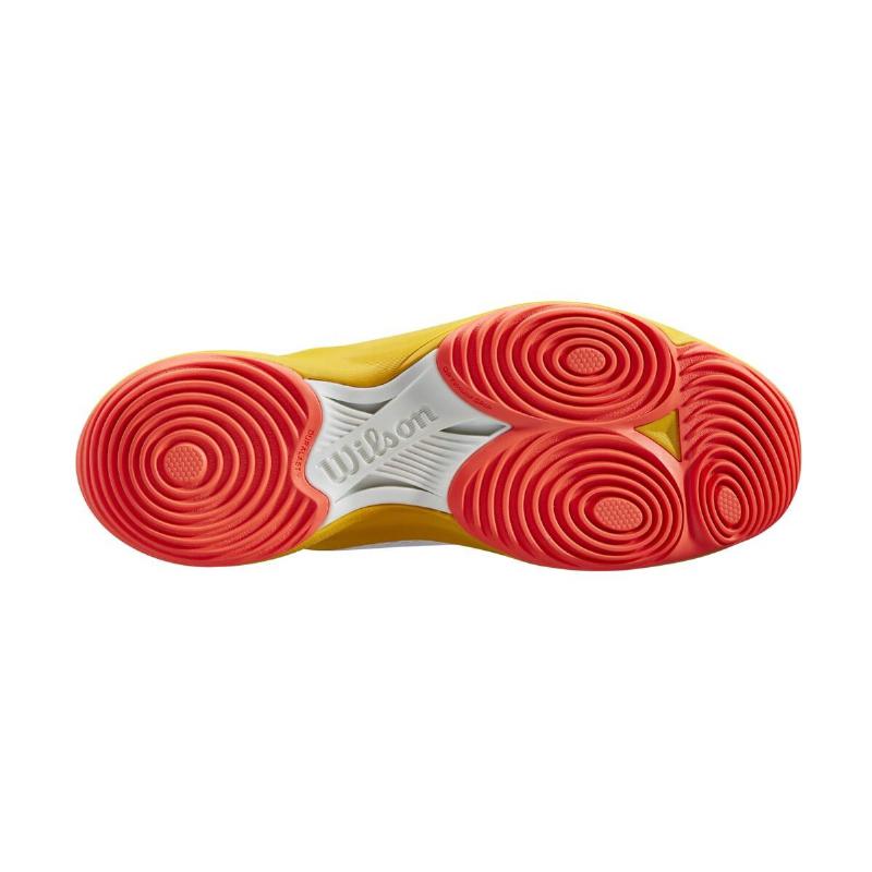 Zapatillas de Pádel de Pádel Wilson Hurakn 2.0 Blanco Oro Coral