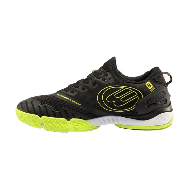 Zapatillas de Pádel de Pádel Bullpadel Paquito Navarro Hack Hybrid Fly 22 V Negro
