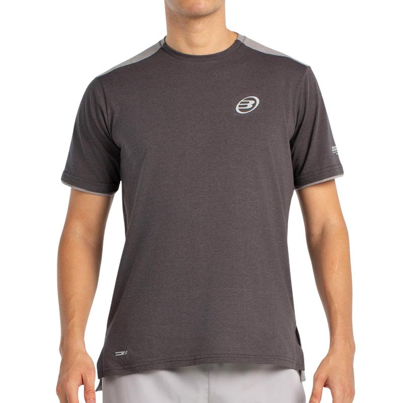 Camiseta Bullpadel Marsic Negro Vigore