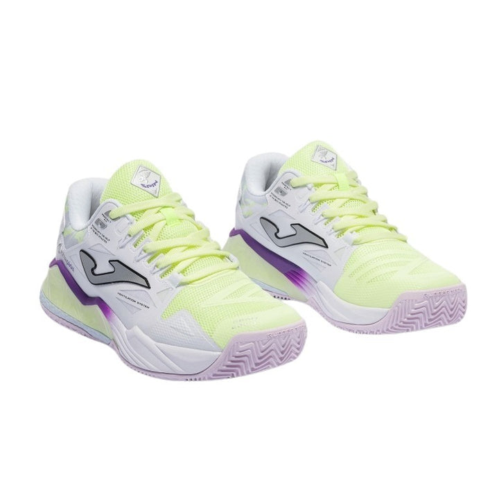 Zapatillas de Padel Joma Spin 2628 Amarillo Mujer