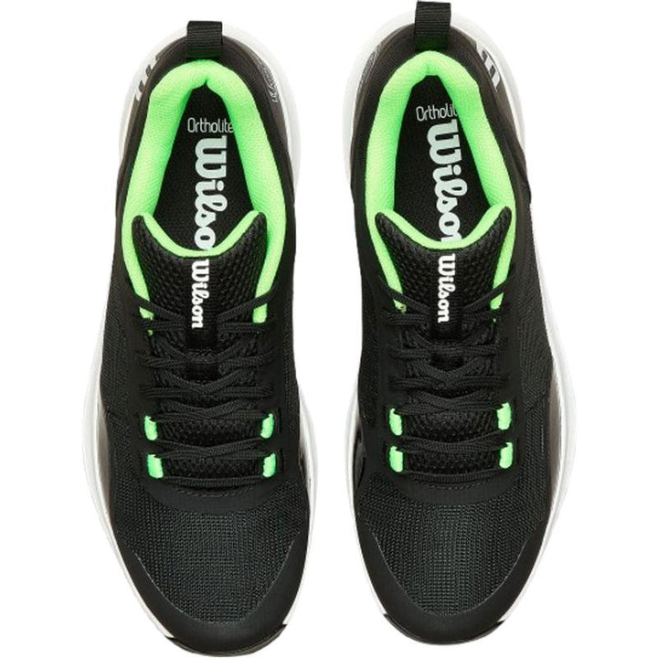 Zapatillas de Padel Wilson Hurakn Pro V2 Negro Blanco Verde