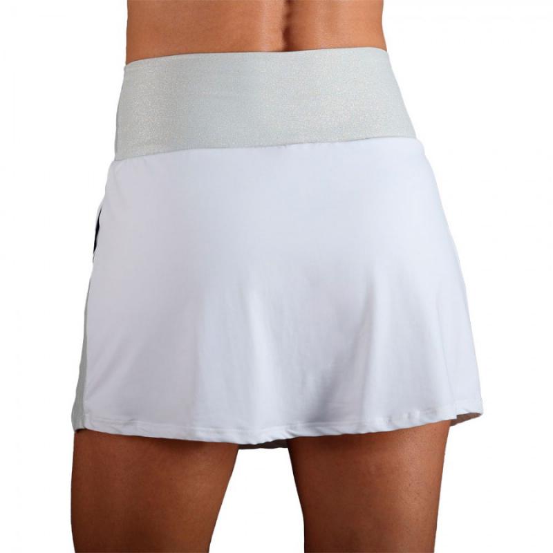 Falda Endless Zephyr Blanco Plata
