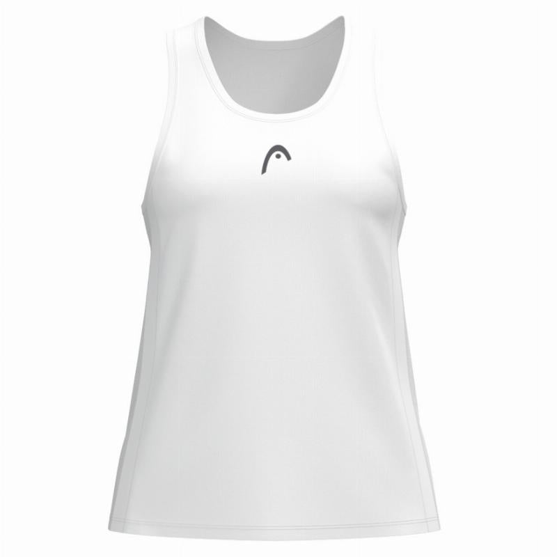 Camiseta Head Club 25 Blanco Junior