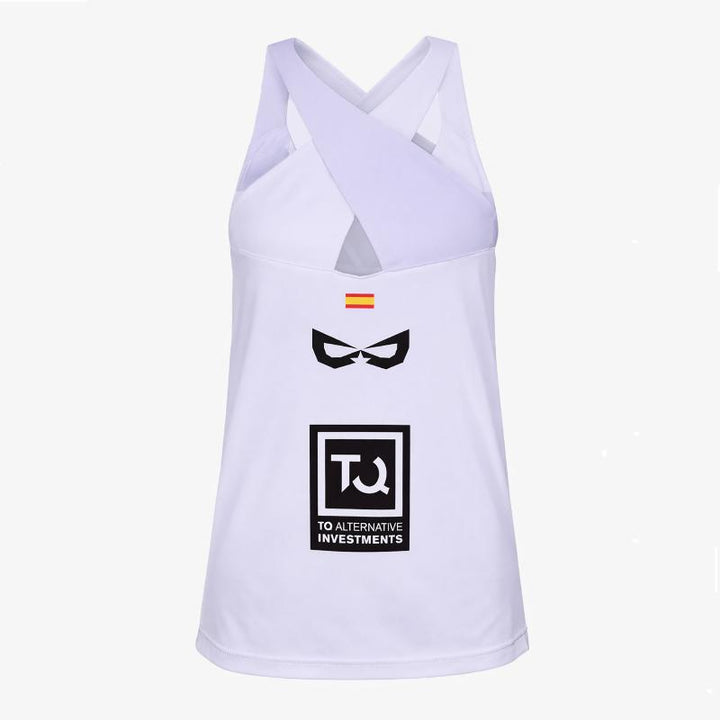 Camiseta Bullpadel Claudia Fernandez Pado Lila Pastel