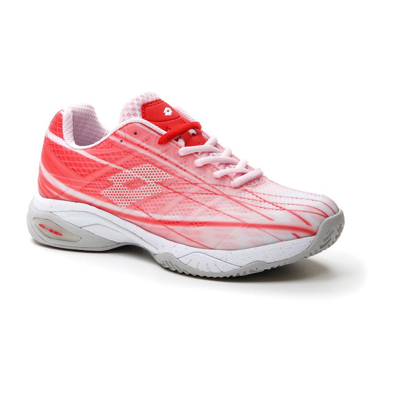 Zapatillas de Pádel de Pádel Lotto Mirage 300 Rojo Amapola Blanco Mujer